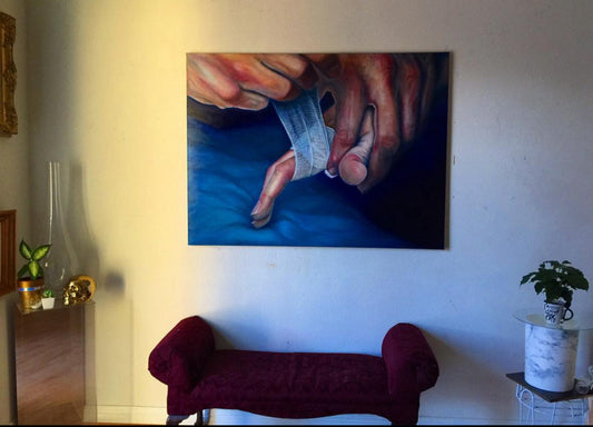 Hannibal Hands - Original Oil Painting